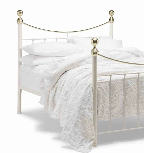 Wrought Iron and Brass Bed Co. Victoria Headboard
